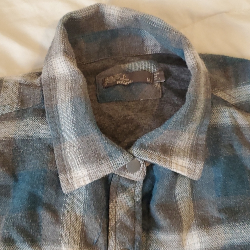 Prana flannel shirt